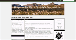 Desktop Screenshot of network.pantheist.net
